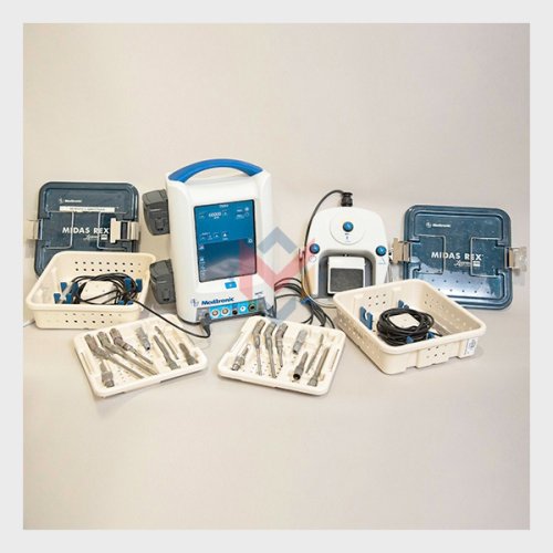 Available For Sale Medtronic Midas Rex EM200 Stylus Set - IPC Console, Two EM200S, 16 Attachments (USED)